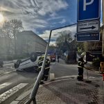Na jordánské hrázi obrátila auto na střechu řidička, na průběh nehody si nepamatuje