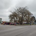 Tohle se vidí jednou za život, říkali lidé v Borovanech. Obří jeřáb zvedl jedenáctitunovou dřevěnou věž kostela