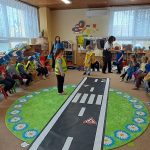 Děti v Blatné překvapily nejen znalostmi. Ve třídě stáli malí policisté