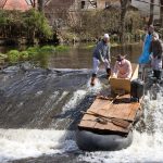 Asijské bistro, řezníci i jeptišky. Malenice si užily další ročník neckyády