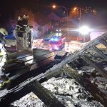 Noční požár domu v Českých Budějovicích způsobil škodu za 2,5 milionu