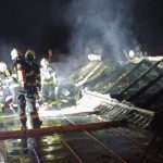 Noční požár domu v Českých Budějovicích způsobil škodu za 2,5 milionu