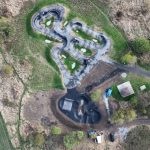 Na budějovickém Složišti je nový dětský pumptrack. Hotový byl dříve, než se plánovalo