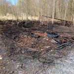 Hasiči zasahují u požáru v areálu bývalých opraven a strojíren v Českých Velenicích