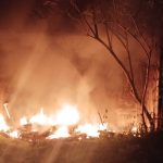 V Táboře hořelo v podzemní chodbě, kde často bivakují bezdomovci. Přišli o matrace