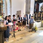 VIDEO: Hornorakouské městečko Gutau ožilo tradicí modrotisku. Jihočeši byli u toho