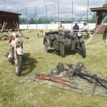 Ve Štěkni a Čejeticích zastavil historický vojenský konvoj