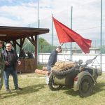 Ve Štěkni a Čejeticích zastavil historický vojenský konvoj