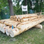 Střelské Hoštice připomínají historii voroplavby. Muzeum zahájilo jubilejní sezonu, v kempu se stavěl vor
