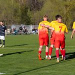 Fotbal: Červená a smrtící standardky. Kaplice padla s Meteorem Tábor navzdory odporu v deseti