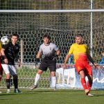 Fotbal: Červená a smrtící standardky. Kaplice padla s Meteorem Tábor navzdory odporu v deseti