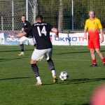 Fotbal: Červená a smrtící standardky. Kaplice padla s Meteorem Tábor navzdory odporu v deseti