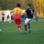 Fotbal: Červená a smrtící standardky. Kaplice padla s Meteorem Tábor navzdory odporu v deseti