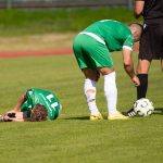 Fotbal: Krumlov favoritovi vzdoroval, body ale zůstaly hostům. Povltavská rozhodla po přestávce