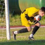 Fotbal: Čtyři Dvory přejely Slavonice osmi góly. Matěj Malina zazářil hattrickem