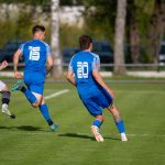 Fotbal: Vrána rozhodl derby v nastavení. Dolní Dvořiště zvládlo sedmigólovou přestřelku v Kaplici