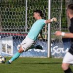 Fotbal: Vrána rozhodl derby v nastavení. Dolní Dvořiště zvládlo sedmigólovou přestřelku v Kaplici