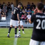Fotbal: Vrána rozhodl derby v nastavení. Dolní Dvořiště zvládlo sedmigólovou přestřelku v Kaplici