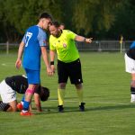 Fotbal: Vrána rozhodl derby v nastavení. Dolní Dvořiště zvládlo sedmigólovou přestřelku v Kaplici