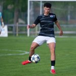 Fotbal: Vrána rozhodl derby v nastavení. Dolní Dvořiště zvládlo sedmigólovou přestřelku v Kaplici