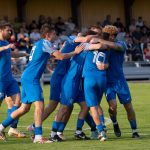 Fotbal: Vrána rozhodl derby v nastavení. Dolní Dvořiště zvládlo sedmigólovou přestřelku v Kaplici
