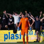 Fotbal: Vrána rozhodl derby v nastavení. Dolní Dvořiště zvládlo sedmigólovou přestřelku v Kaplici