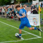 Fotbal: Vrána rozhodl derby v nastavení. Dolní Dvořiště zvládlo sedmigólovou přestřelku v Kaplici