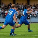 Fotbal: Vrána rozhodl derby v nastavení. Dolní Dvořiště zvládlo sedmigólovou přestřelku v Kaplici