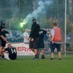 Fotbal: Vrána rozhodl derby v nastavení. Dolní Dvořiště zvládlo sedmigólovou přestřelku v Kaplici