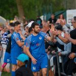 Fotbal: Vrána rozhodl derby v nastavení. Dolní Dvořiště zvládlo sedmigólovou přestřelku v Kaplici