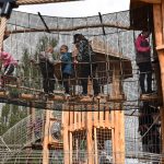 U táborského Sídliště nad Lužnicí se dnes otevřel lanový hrad. Vstup je zdarma