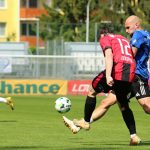 Táborsko uhájilo 2. místo i přes porážku v Prostějově. Baráž o Chance ligu si zahraje proti Baníku