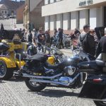 Rekordní účast na setkání motorkářů. Do Milevska jich přijelo přes tisíc
