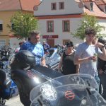 Rekordní účast na setkání motorkářů. Do Milevska jich přijelo přes tisíc