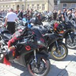 Rekordní účast na setkání motorkářů. Do Milevska jich přijelo přes tisíc