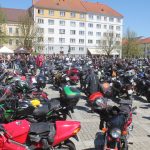Rekordní účast na setkání motorkářů. Do Milevska jich přijelo přes tisíc