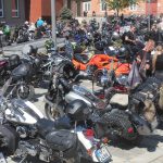 Rekordní účast na setkání motorkářů. Do Milevska jich přijelo přes tisíc