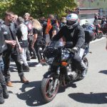 Rekordní účast na setkání motorkářů. Do Milevska jich přijelo přes tisíc