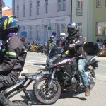 Rekordní účast na setkání motorkářů. Do Milevska jich přijelo přes tisíc