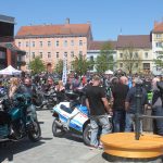 Rekordní účast na setkání motorkářů. Do Milevska jich přijelo přes tisíc