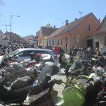 Rekordní účast na setkání motorkářů. Do Milevska jich přijelo přes tisíc