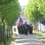 V Bernarticích uctili padlé z druhé světové války. Poprvé u toho byli i parašutisté
