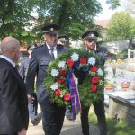 V Bernarticích uctili padlé z druhé světové války. Poprvé u toho byli i parašutisté