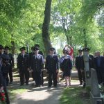 V Bernarticích uctili padlé z druhé světové války. Poprvé u toho byli i parašutisté