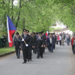 V Bernarticích uctili padlé z druhé světové války. Poprvé u toho byli i parašutisté