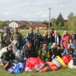 V Bernarticích uctili padlé z druhé světové války. Poprvé u toho byli i parašutisté