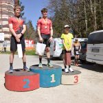 Šumavský triatlon v Prachaticích: Kočař a portugalská účast pod Libínskou rozhlednou