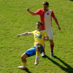 Kovářov utrpěl od lídra tenisového kanára. Slavia na jaře ještě neprohrála, hrdinou nestárnoucí Bouchal