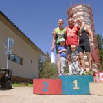 Šumavský triatlon v Prachaticích: Kočař a portugalská účast pod Libínskou rozhlednou