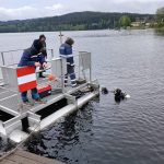 Frymburskou zátoku ozdobí nová fontána